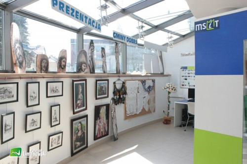 Prace artystów z Gminy Dobra