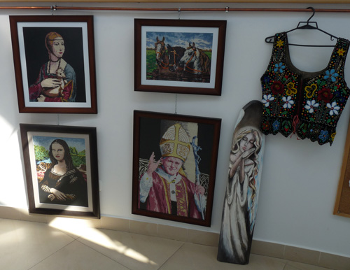 Prace artystów z Gminy Dobra